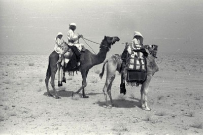 Bedu at Raudha Tinha. Saudi Arabia, 1945, Wilfred Thesiger Photo; Oxford Pitt Rivers Museum